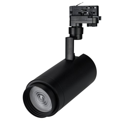 Светильник трековый светодиодный трехфазный Arlight LGD-ZEUS-4TR-R100-30W Day BK, 20-60 deg картинка 